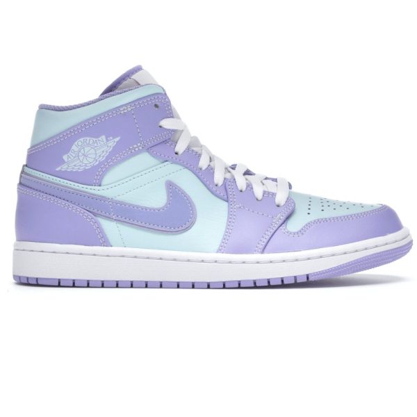 Air Jordan 1 Mid Light Blue Purple
