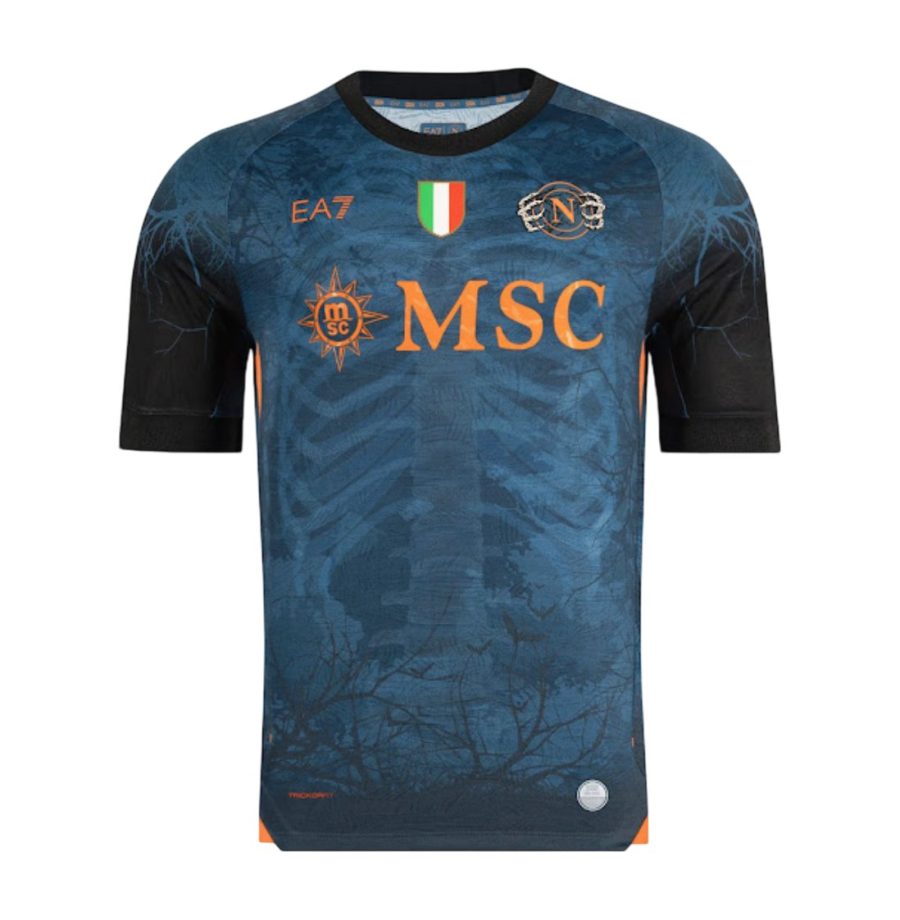 Camiseta Napoli 25/26 talla niño 1ª equipación especial halloween