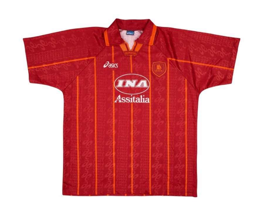 Camiseta retro AS Roma 96/97 1ª equipación