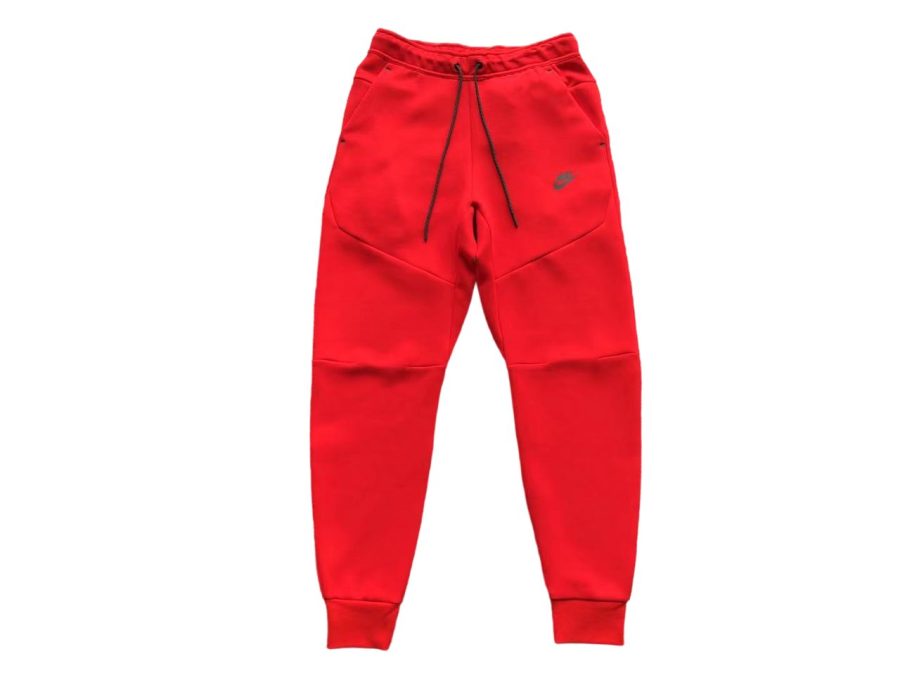 Pantalón Largo Nike Tech Fleece Rojo