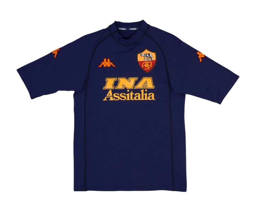 Camiseta retro AS Roma 00/01 3ª equipación