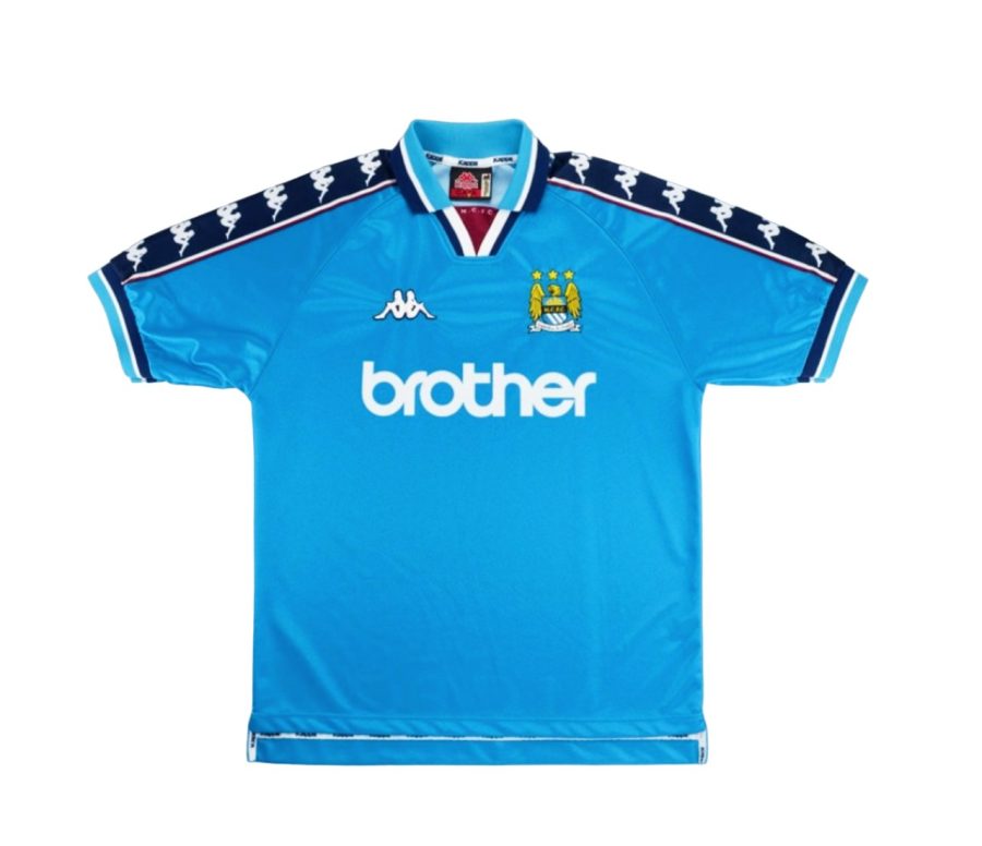 Camiseta retro Manchester City 98/99 1ª equipación