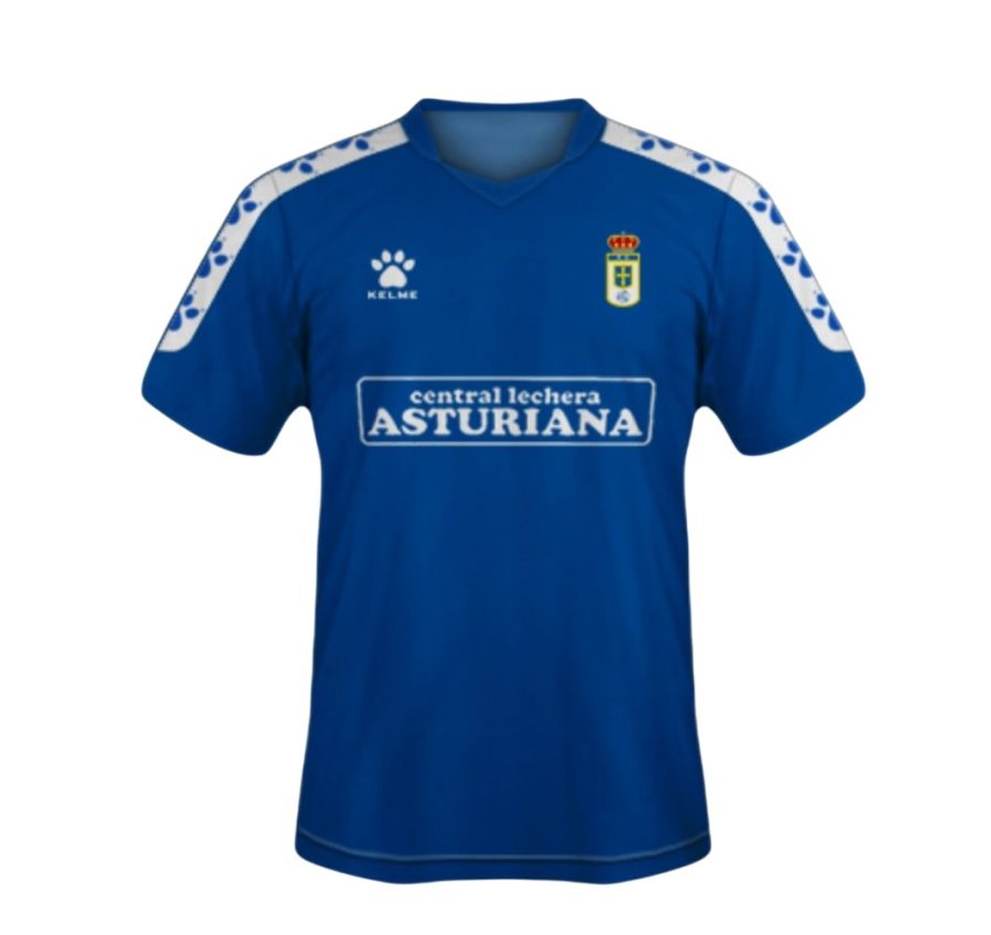 Camiseta retro Oviedo 90/91 1ª equipación