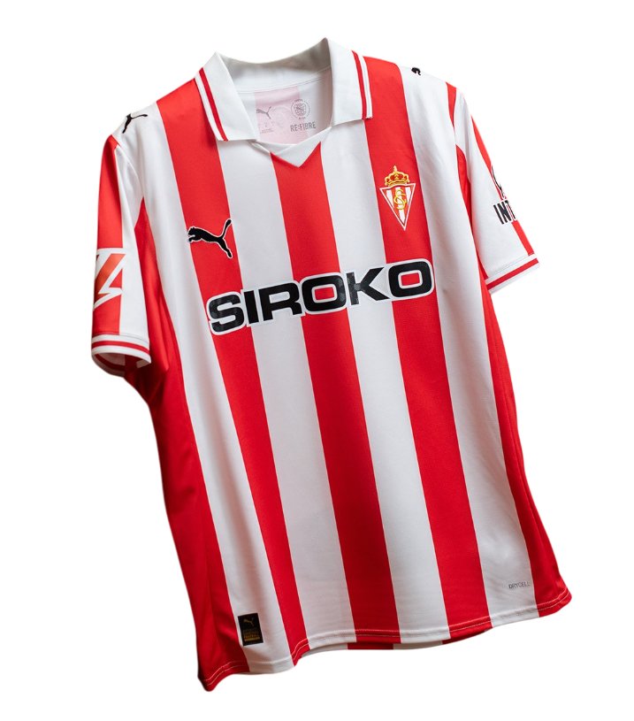 Camiseta Sporting de Gijón 25/26 1ª equipación