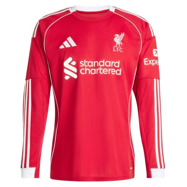 Camiseta Liverpool 25/26 1ª equipación Manga Larga