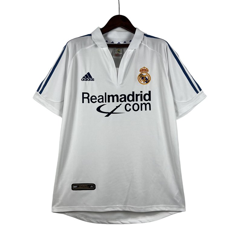 Camiseta Retro Real Madrid 01/02 1ª Equipación