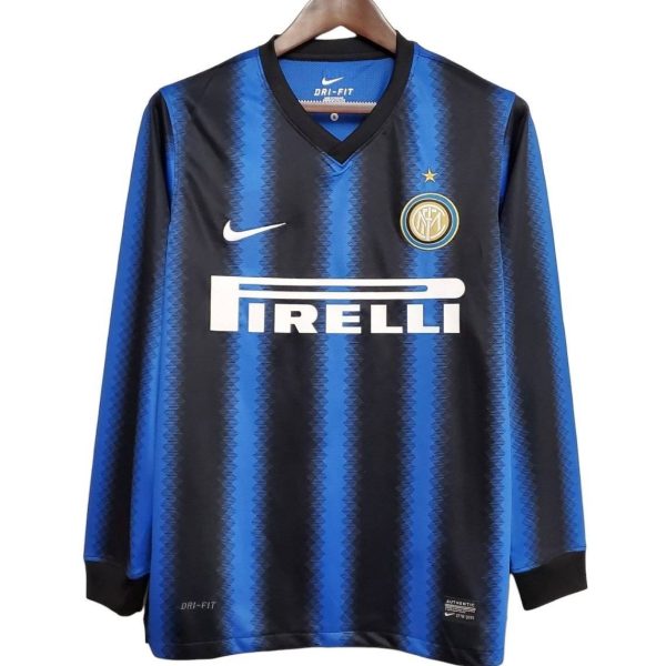 Camiseta Retro Inter Milan 10/11 1ª equipación manga larga