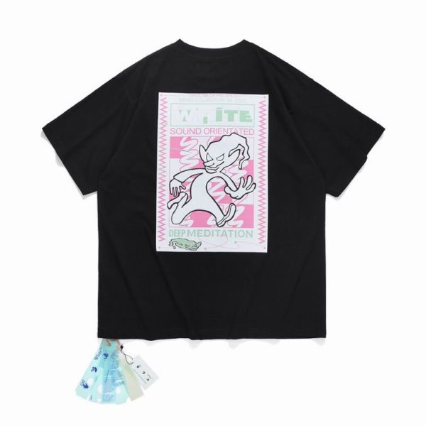 Camiseta Off-White Oversize Negra