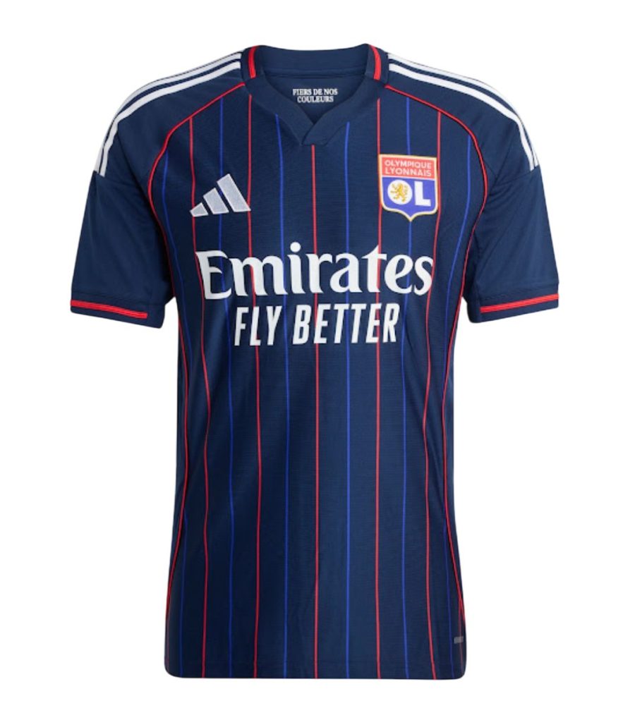 Camiseta Olympique Lyon 25/26 talla niño 2ª equipación