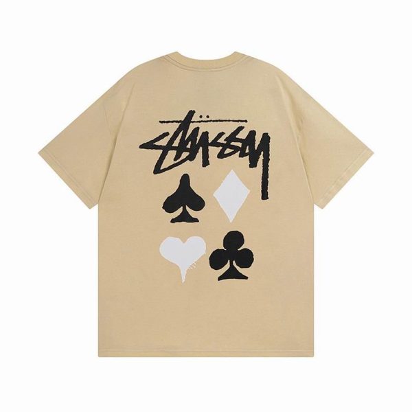 Camiseta STÜSSY Beige POKER