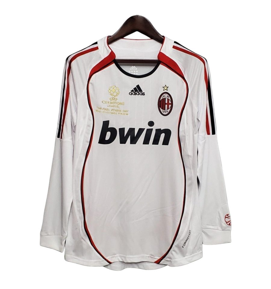 Camiseta retro AC Milan 06/07 2ª equipación manga larga