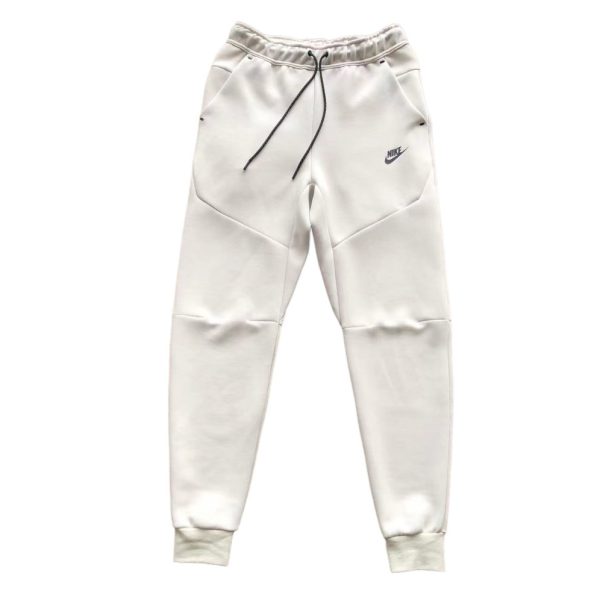 Pantalón Largo Nike Tech Fleece Blanco