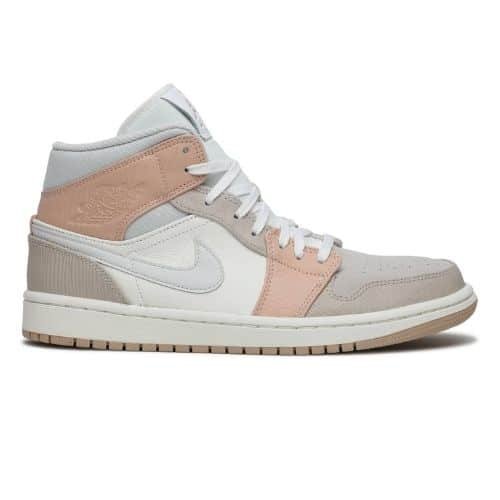 Air Jordan 1 Mid Beige Pink