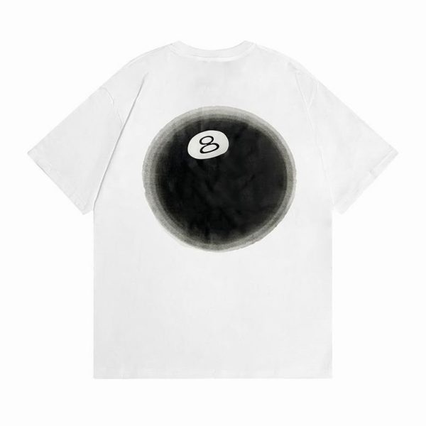 Camiseta STÜSSY Blanca Billar