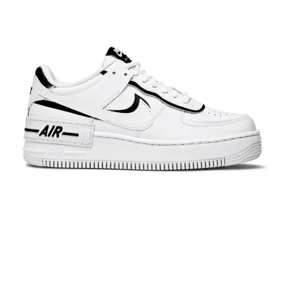 Nike Air Force 1 Shadow Black & White