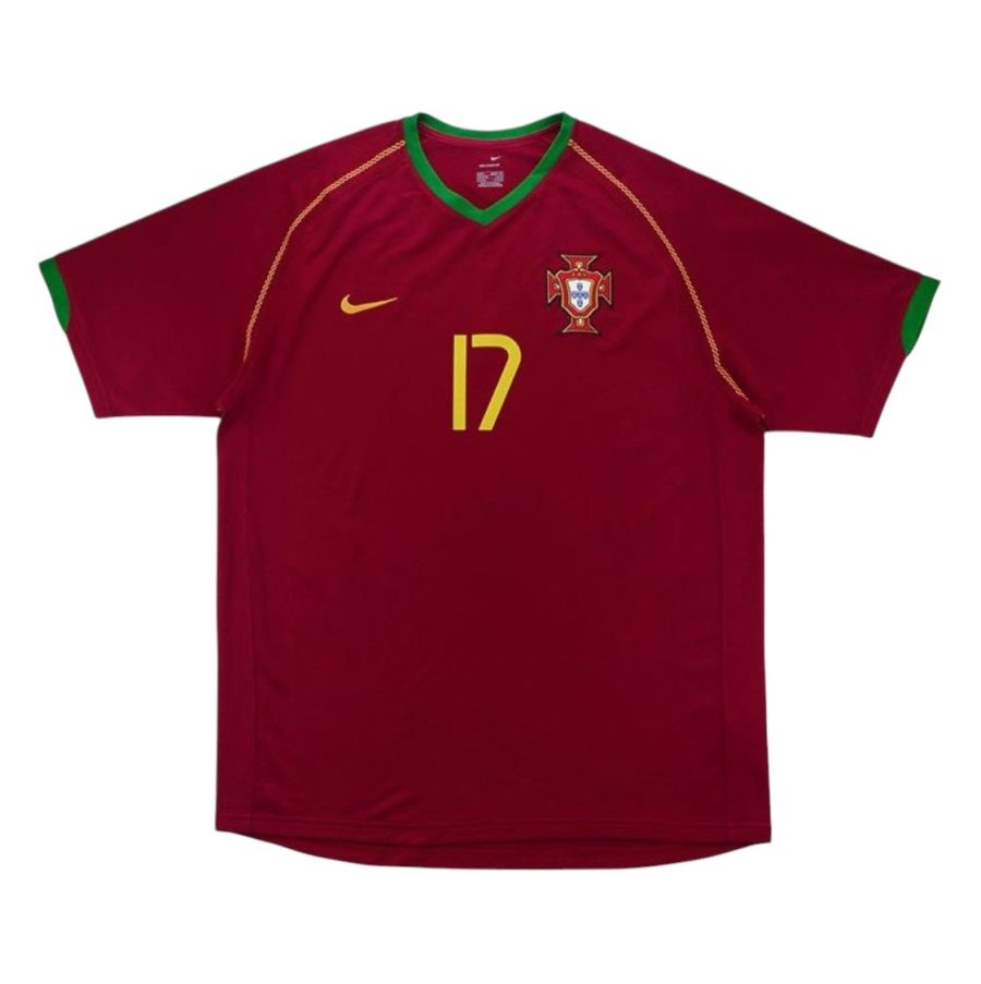 Camiseta Portugal 2006 talla niño 1ª equipación