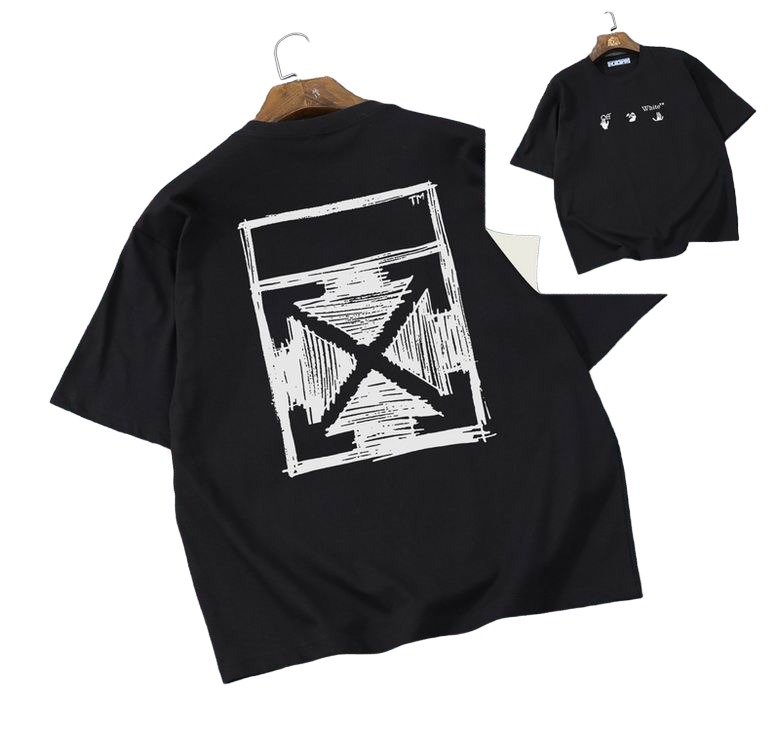 Camiseta Off-White Oversize Negra