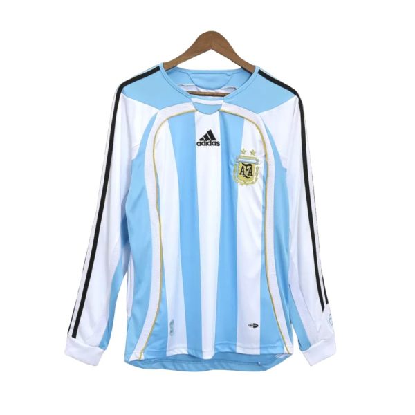 Camiseta Retro Argentina 2006 1ª equipación manga larga