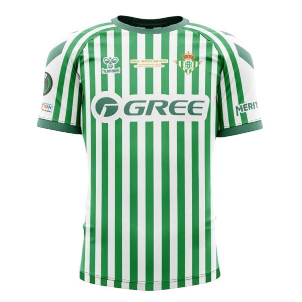 Camiseta Real Betis 24/25 Edición Final Conference League - Inscripción final