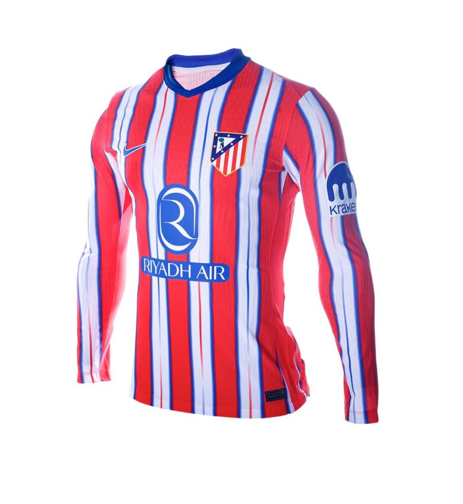 Camiseta Atlético de Madrid 24/25 1ª equipación (Manga Larga)