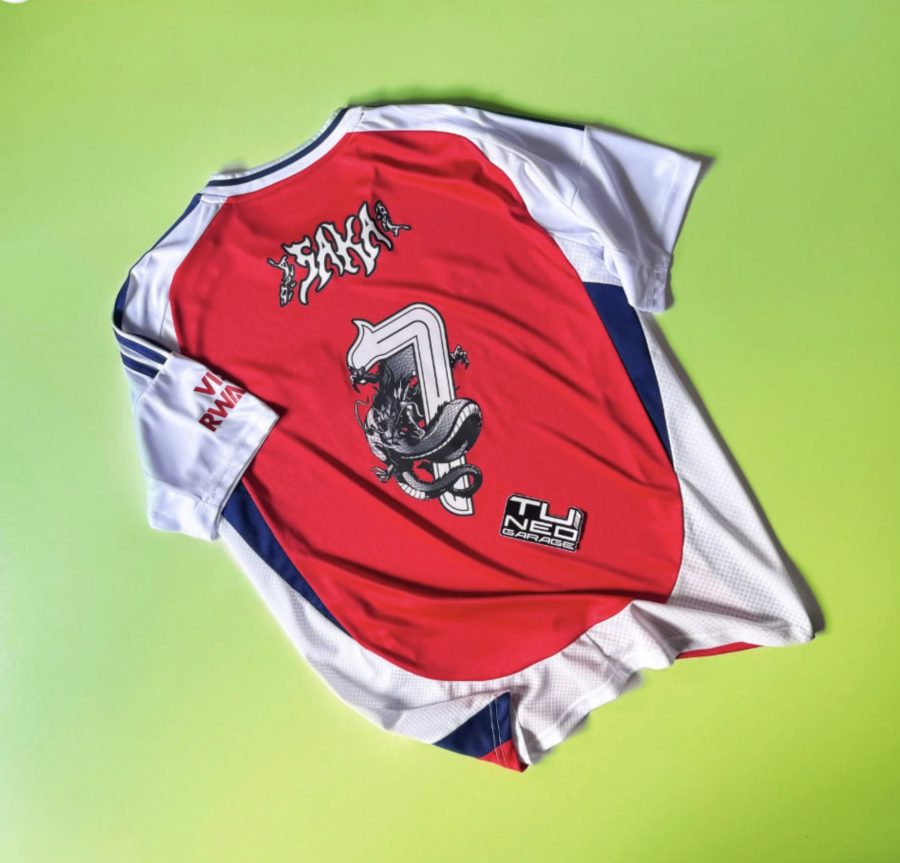 Camiseta Arsenal 24/25 1ª equipación dorsales especiales
