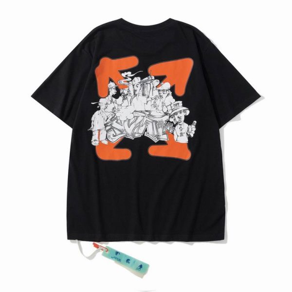 Camiseta Off-White Oversize Negra