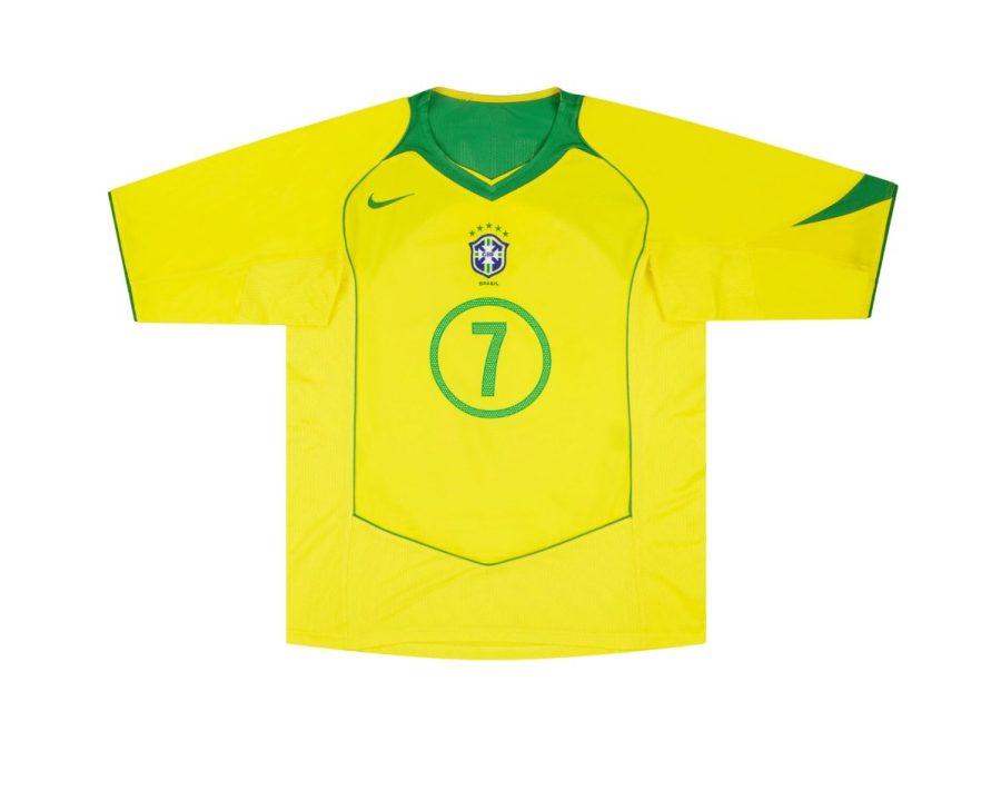 Camiseta Retro Brasil 2004