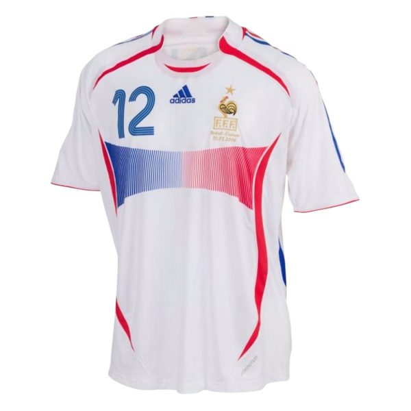 Camiseta Francia 2006 talla niño 2ª equipación