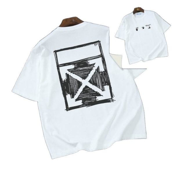 Camiseta Off-White Oversize Blanca