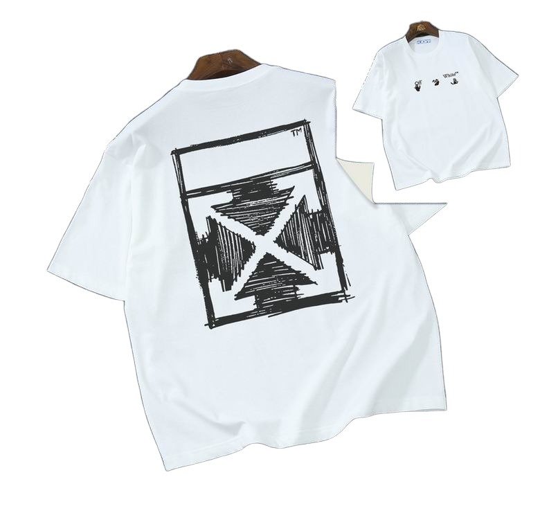 Camiseta Off-White Oversize Blanca