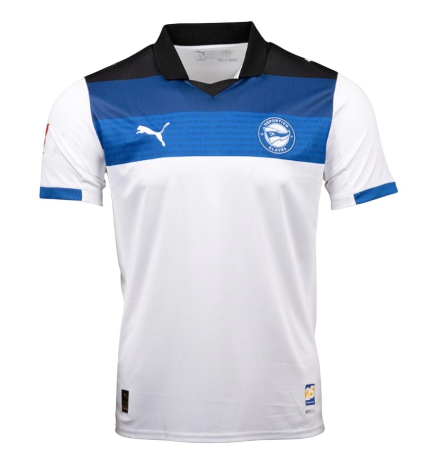 Camiseta Alavés 25/26 talla niño 2ª equipación sin sponsor
