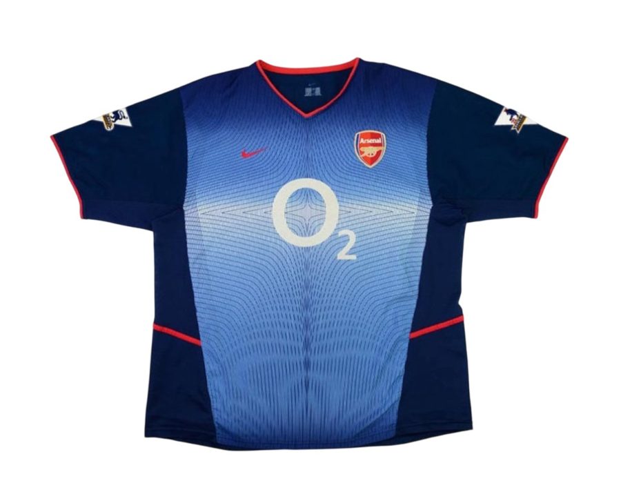 Camiseta Retro Arsenal 02/03 2ª equipación