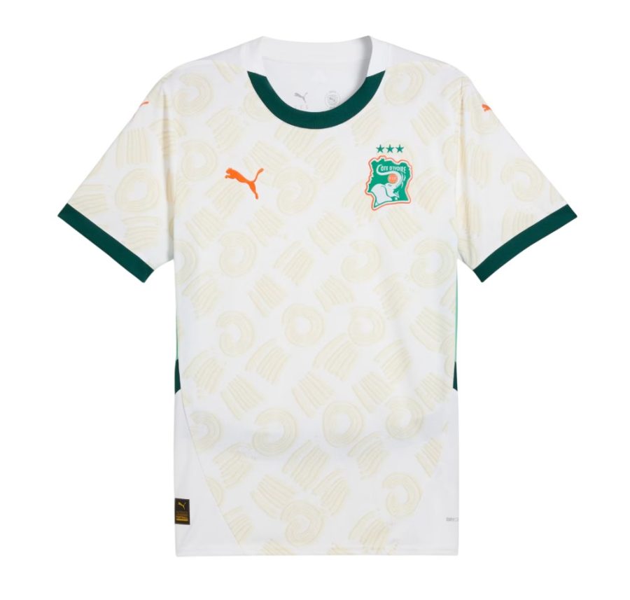 Camiseta Costa de Marfil 2025 2ª equipación
