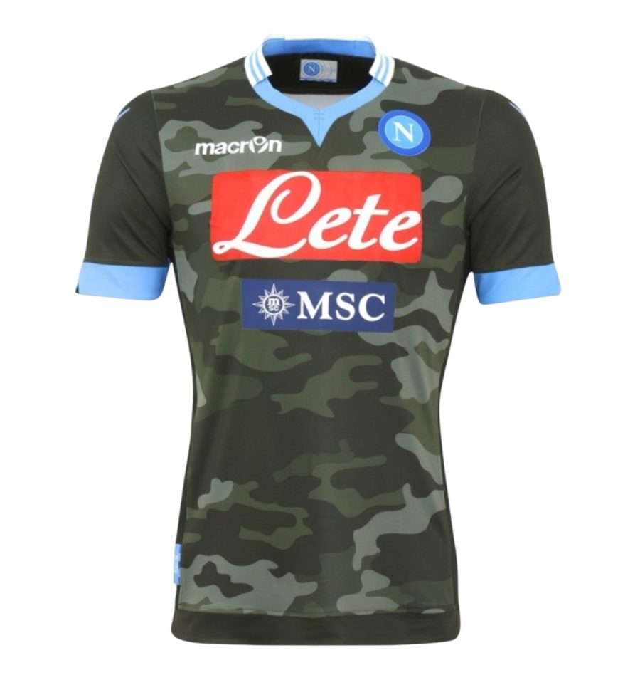 Camiseta retro Nápoles 13/14 2ª equipación