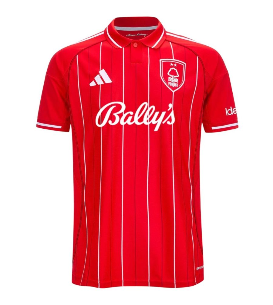 Camiseta Nottingham Forest 25/26 talla niño 1ª equipación