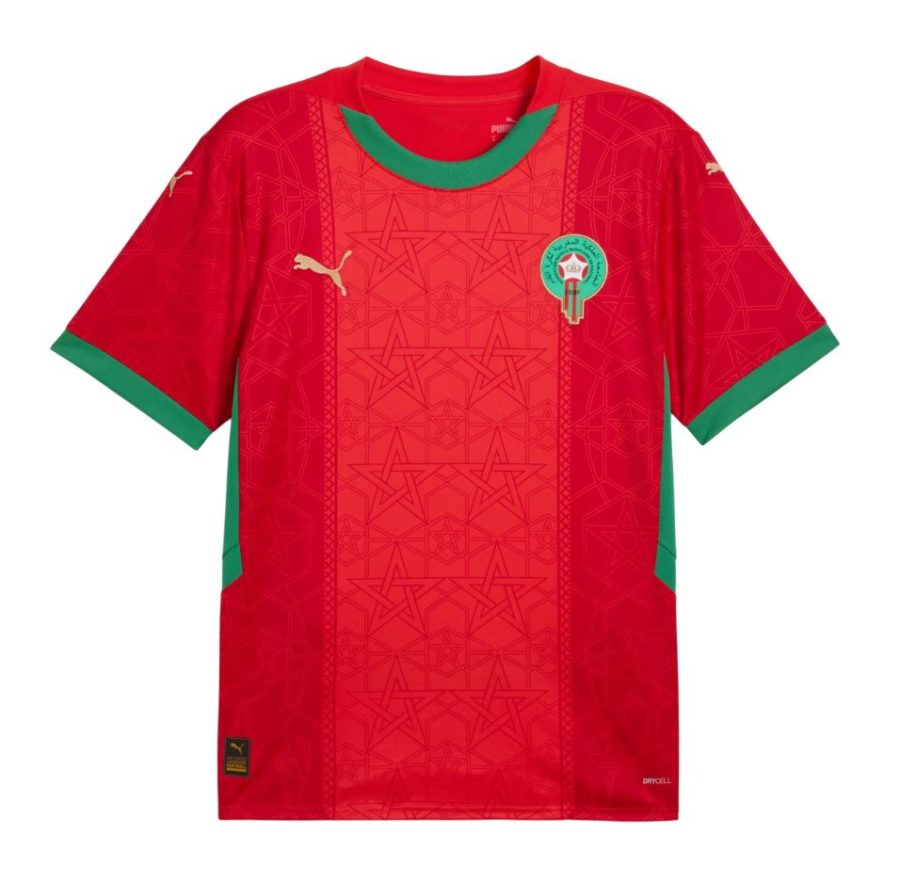 Camiseta Marruecos 2025 1ª equipación