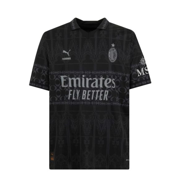 Camiseta AC Milan 23/24 x Pleasures Dark Version