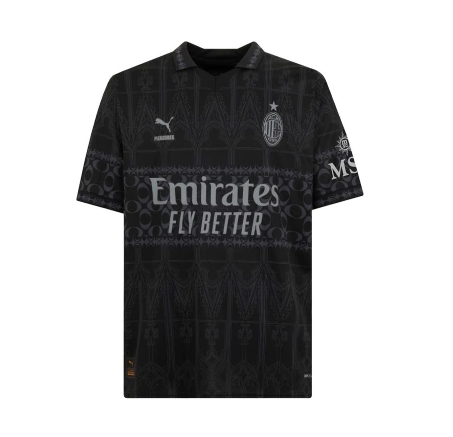 Camiseta AC Milan 23/24 x Pleasures Dark Version