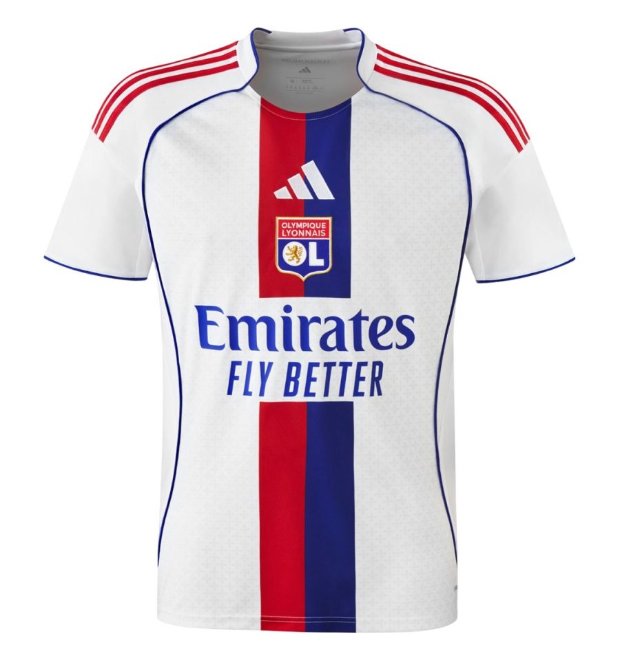 Camiseta Olympique Lyon 25/26 talla niño 1ª equipación