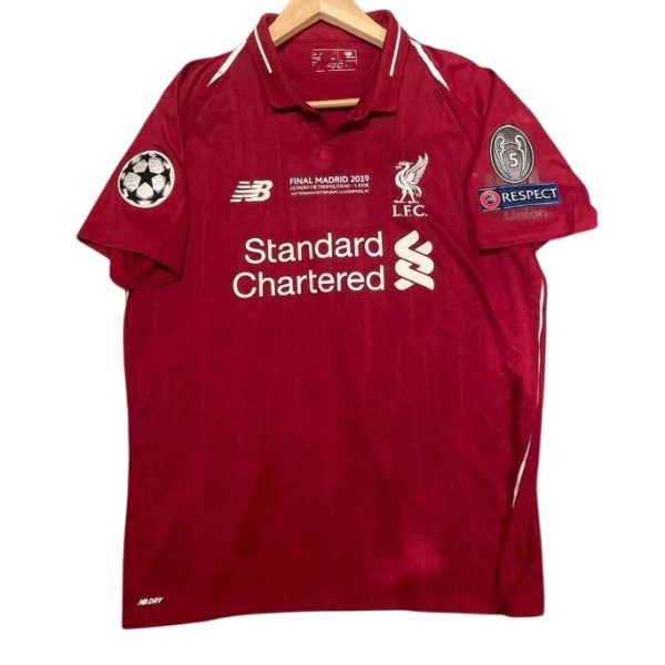 Camiseta Retro Liverpool 18/19 - Edición Final Champions League