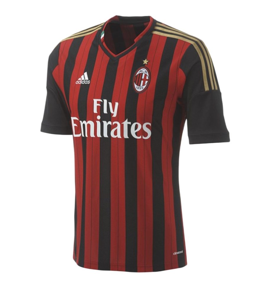 Camiseta retro AC Milan 13/14 1ª equipación