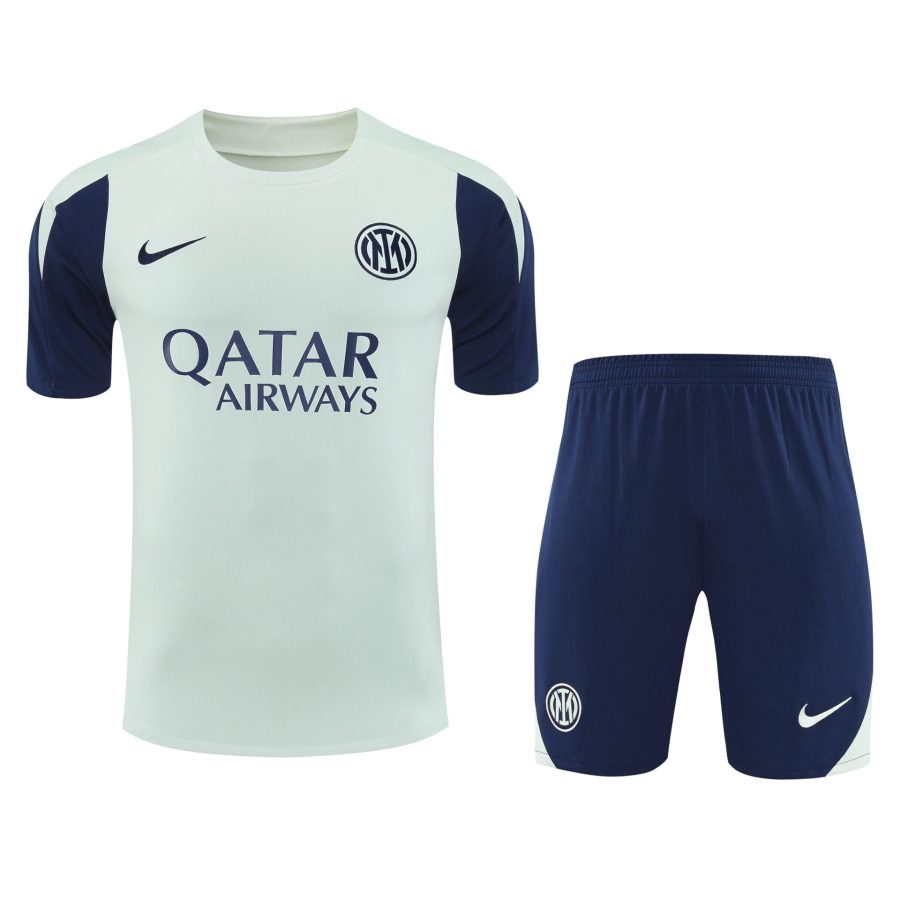 Conjunto de calentamiento Inter de Milán blanco