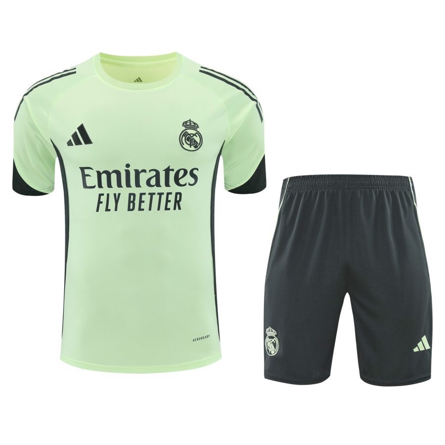 Conjunto de calentamiento Real Madrid amarillo