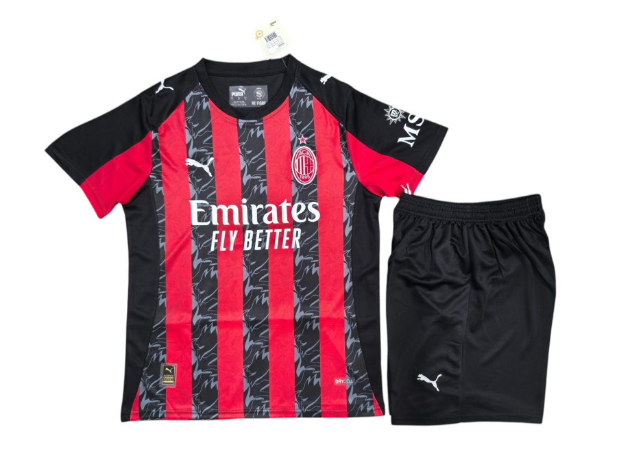 Conjunto AC Milan 25/26 1ª equipación