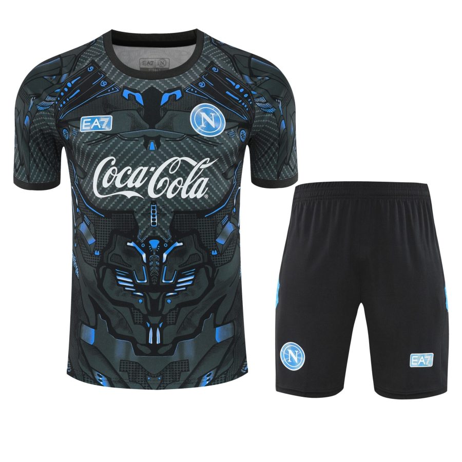 Conjunto de calentamiento Napoli negro