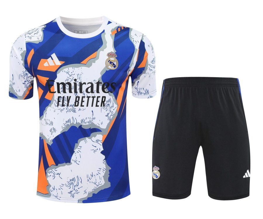 Conjunto de calentamiento Real Madrid collage