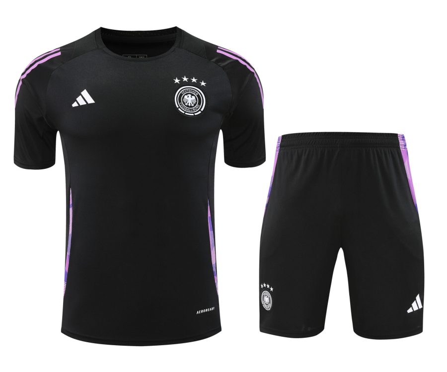 Conjunto de calentamiento Alemania negro