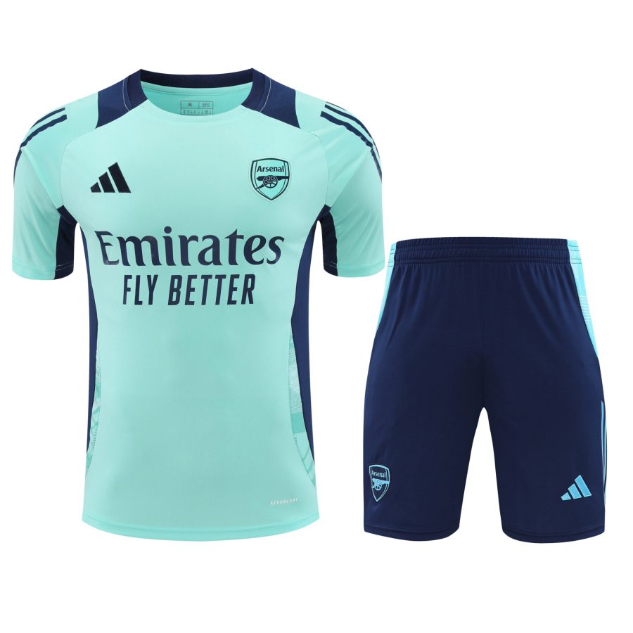 Conjunto de calentamiento Arsenal azul celeste