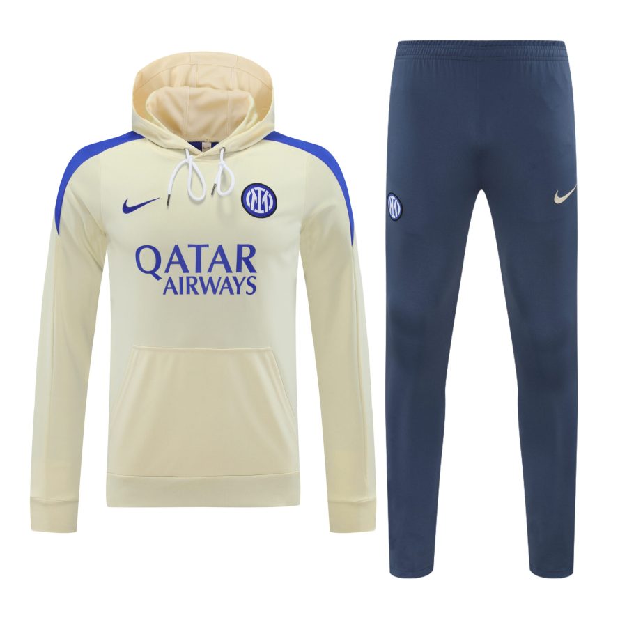 Conjunto manga larga Inter de Milán amarillo