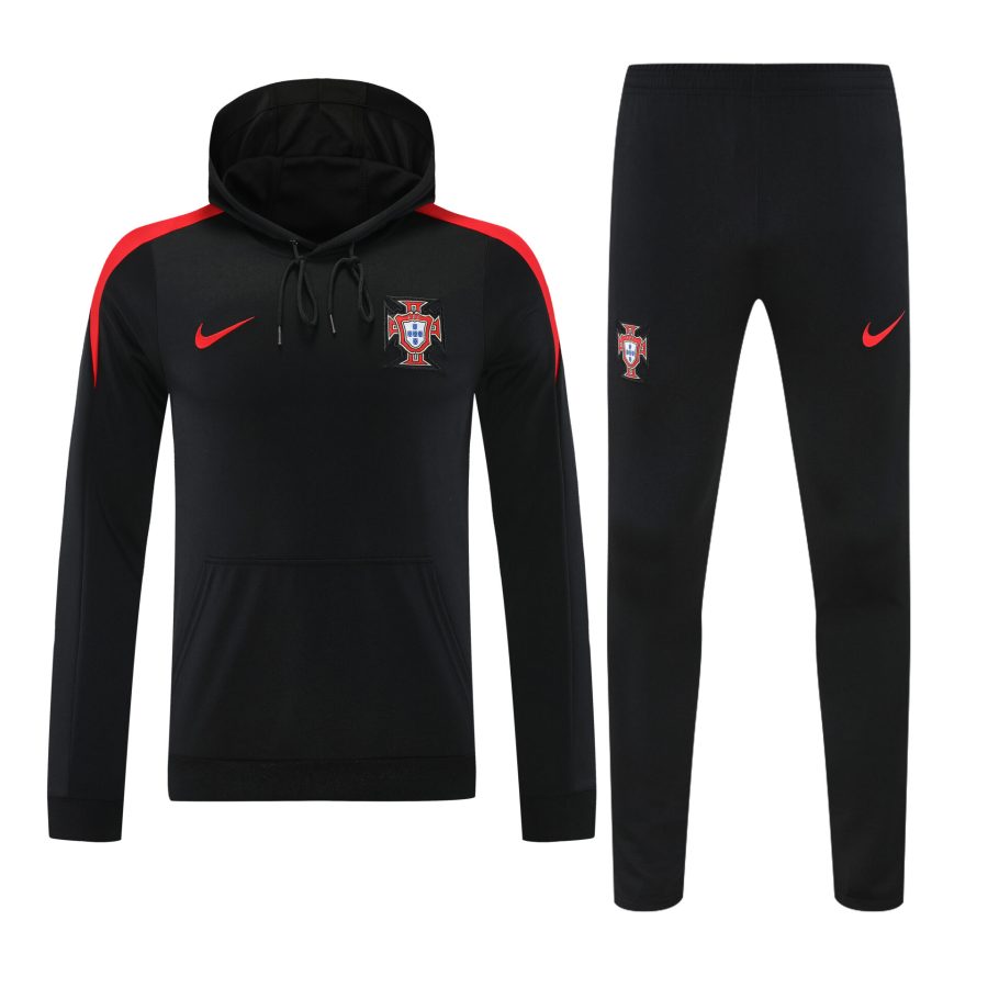 Conjunto manga larga Portugal negro
